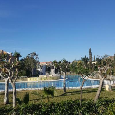 Estudio En Urbanizacion Naturista Con Piscina Junto Al Mar مْبيرا المظهر الخارجي الصورة